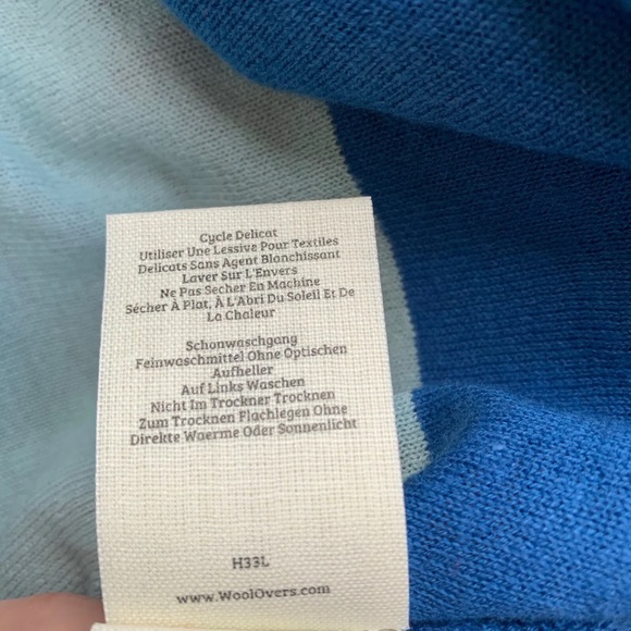 Woolovers rainbow thin knit jumper size small *new* - Picture 12 of 15